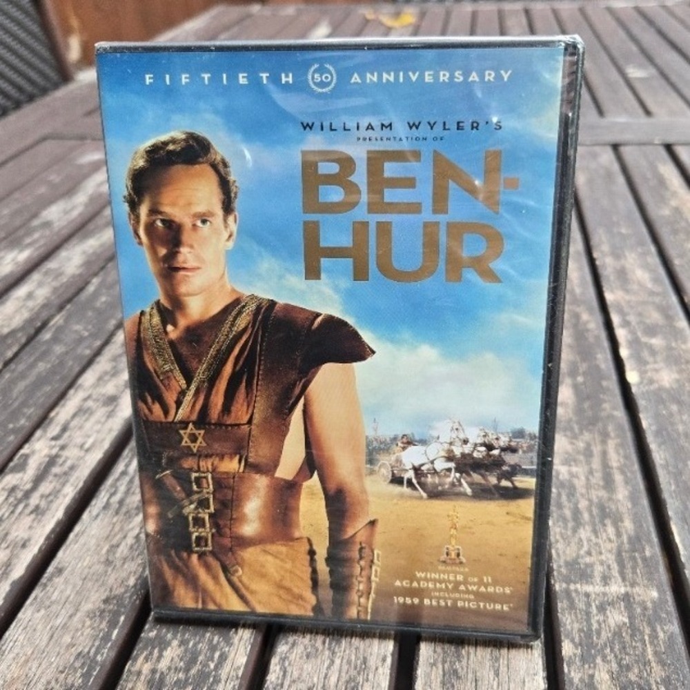 Ben-Hur 50th Anniversary Edition DVD (Starring Charlton Heston)